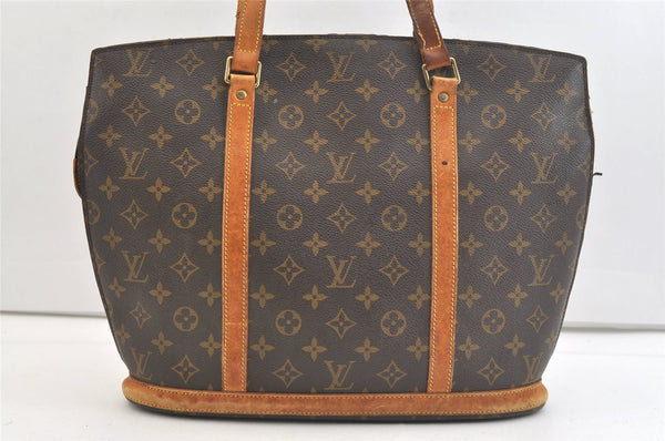 Authentic Louis Vuitton Monogram Babylone Shoulder Tote Bag M51102 LV Junk 2413K