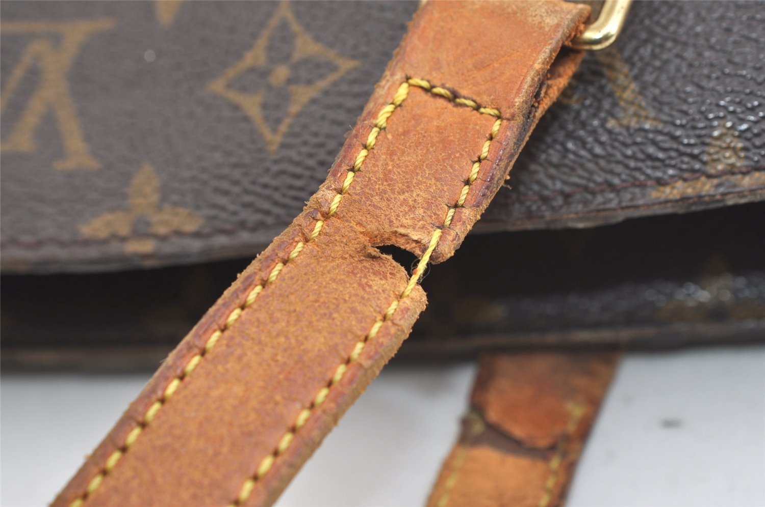 Authentic Louis Vuitton Monogram Babylone Shoulder Tote Bag M51102 LV Junk 2413K