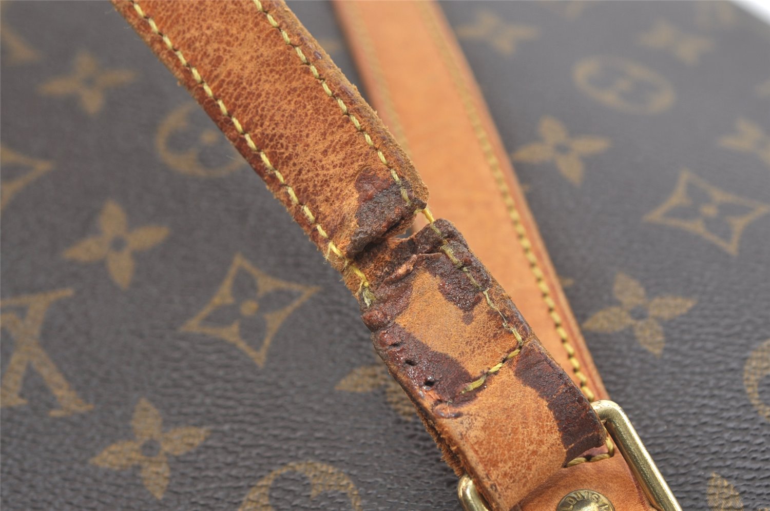 Authentic Louis Vuitton Monogram Babylone Shoulder Tote Bag M51102 LV Junk 2413K