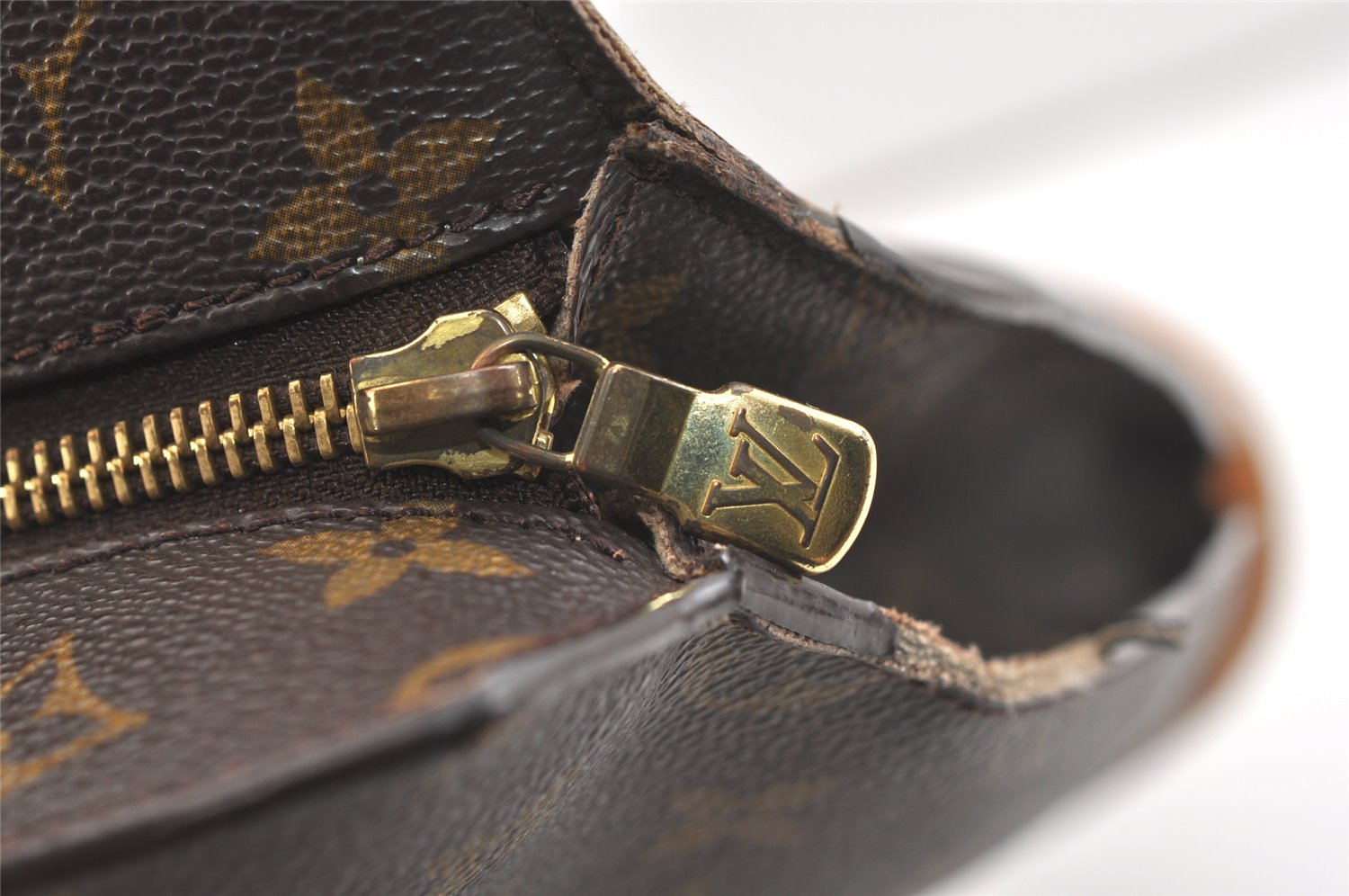 Authentic Louis Vuitton Monogram Babylone Shoulder Tote Bag M51102 LV Junk 2413K