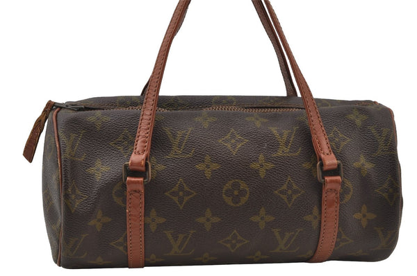 Authentic Louis Vuitton Monogram Papillon 26 Hand Bag Old Model LV Junk 2414J