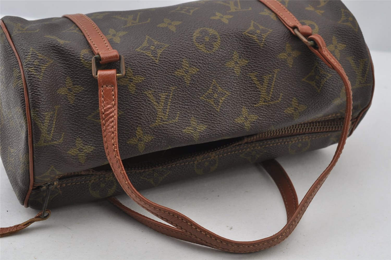 Authentic Louis Vuitton Monogram Papillon 26 Hand Bag Old Model LV Junk 2414J