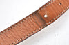 Authentic CELINE Macadam Blason Shoulder Cross Body Bag PVC Leather Brown 2414K