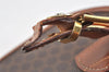 Authentic CELINE Macadam Blason Shoulder Cross Body Bag PVC Leather Brown 2414K