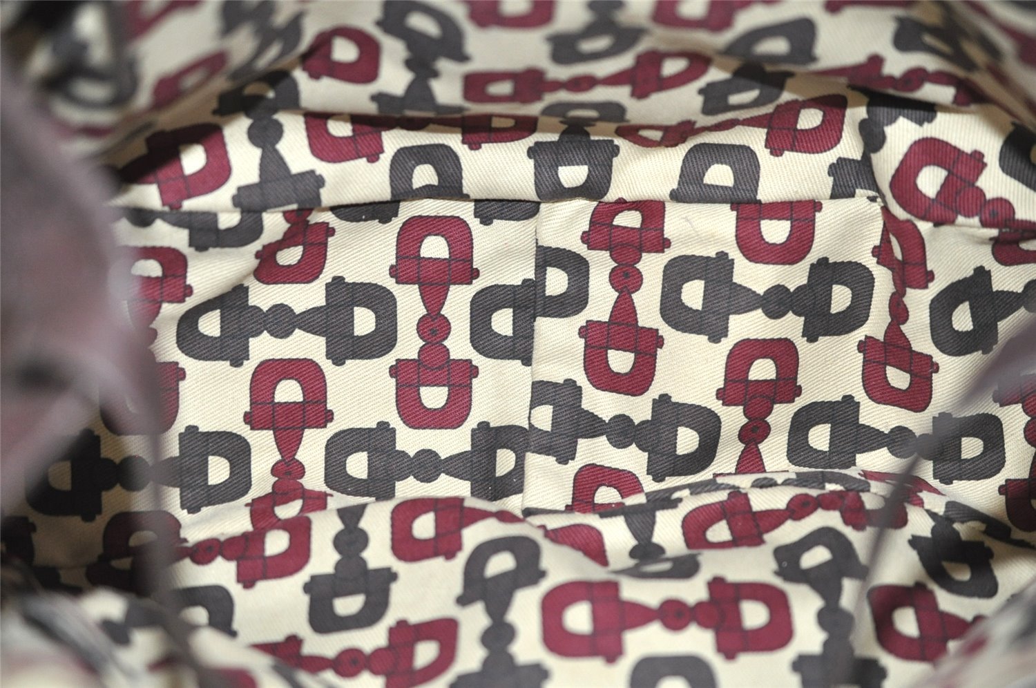 Authentic GUCCI Guccissima Abbey Shoulder Tote Bag GG Leather 130736 Brown 2416I