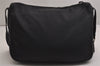 Authentic PRADA Nylon Tessuto Leather Shoulder Cross Body Bag Purse Black 2416J