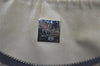 Authentic FENDI Zucchino Shoulder Hand Bag Purse Canvas Leather Navy Blue 2417I