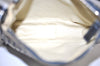 Authentic FENDI Zucchino Shoulder Hand Bag Purse Canvas Leather Navy Blue 2417I
