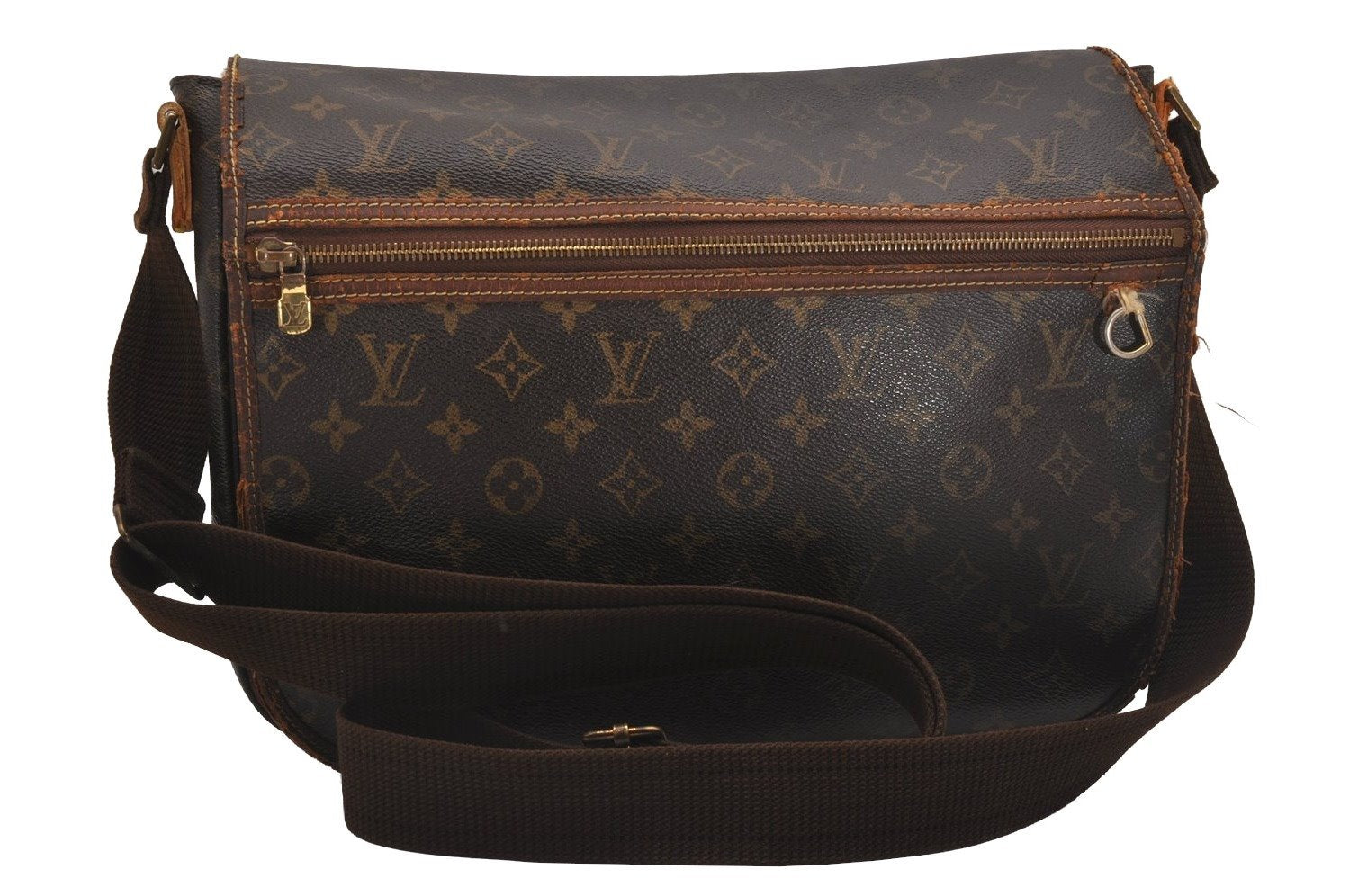 Authentic Louis Vuitton Monogram Messenger Bosphore GM M40105 Shoulder Bag 2417J