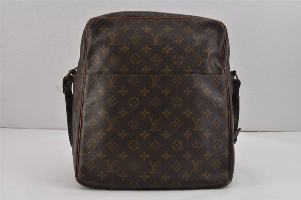 Authentic Louis Vuitton Monogram Marceau Shoulder Cross Body Bag Old Model 2417K