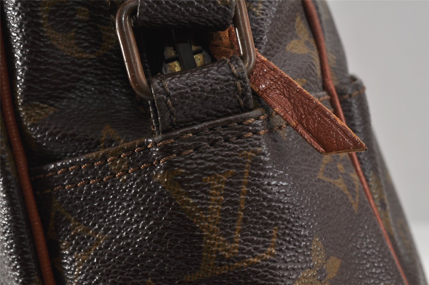 Authentic Louis Vuitton Monogram Marceau Shoulder Cross Body Bag Old Model 2417K