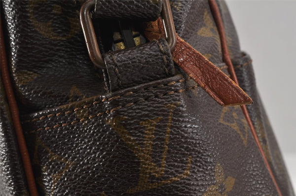 Authentic Louis Vuitton Monogram Marceau Shoulder Cross Body Bag Old Model 2417K