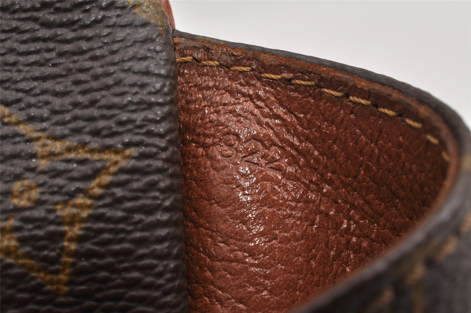 Authentic Louis Vuitton Monogram Marceau Shoulder Cross Body Bag Old Model 2417K