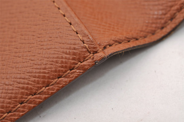 Authentic Louis Vuitton Monogram Agenda Poche Planner Cover R20503 LV 2418I