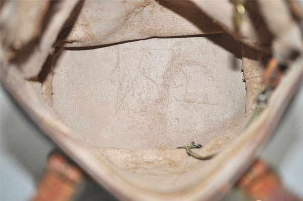 Authentic Louis Vuitton Monogram Bucket PM Shoulder Tote Bag M42238 Junk 2418J