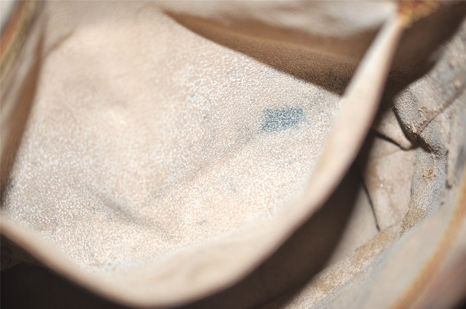 Authentic Louis Vuitton Monogram Bucket PM Shoulder Tote Bag M42238 Junk 2418J