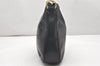 Authentic GUCCI Bamboo 2Way Shoulder Hand Bag Leather Black Junk 2418K