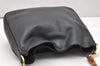 Authentic GUCCI Bamboo 2Way Shoulder Hand Bag Leather Black Junk 2418K