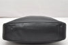 Authentic GUCCI Bamboo 2Way Shoulder Hand Bag Leather Black Junk 2418K