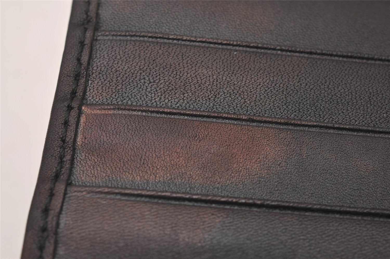 Authentic GUCCI Note Book Notebook Cover GG Canvas Leather 74259 Black 2419I