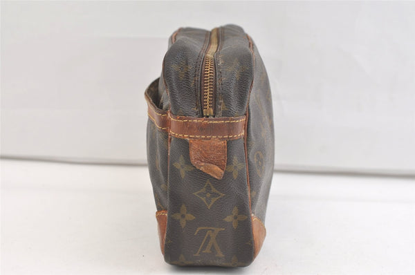 Authentic Louis Vuitton Monogram Compiegne 28 Clutch Hand Bag M51845 Junk 2419K