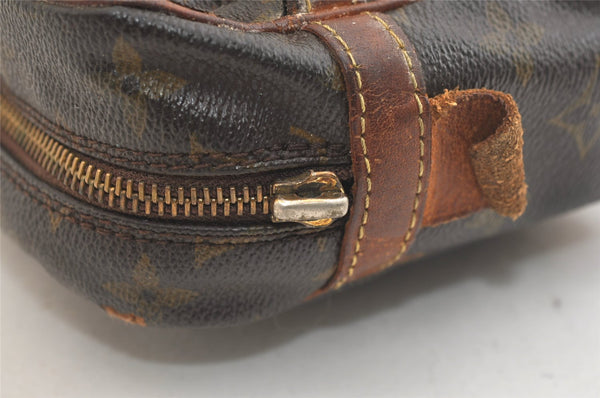 Authentic Louis Vuitton Monogram Compiegne 28 Clutch Hand Bag M51845 Junk 2419K