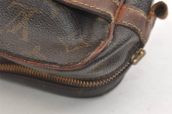 Authentic Louis Vuitton Monogram Compiegne 28 Clutch Hand Bag M51845 Junk 2419K