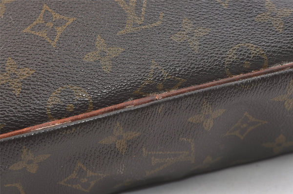 Authentic Louis Vuitton Monogram Compiegne 28 Clutch Hand Bag M51845 Junk 2419K