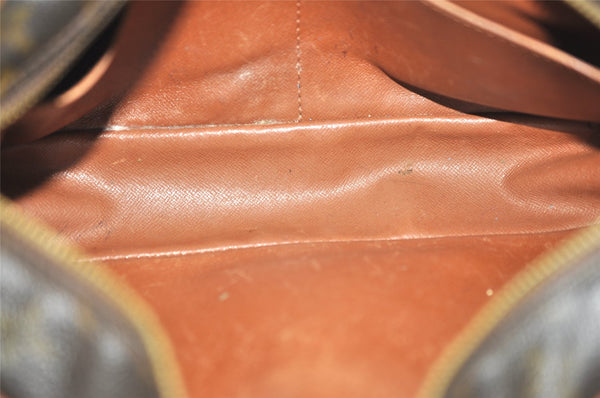 Authentic Louis Vuitton Monogram Compiegne 28 Clutch Hand Bag M51845 Junk 2419K