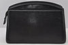 Authentic Louis Vuitton Epi Trousse Crete Clutch Bag Black LV Junk 2421J
