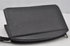Authentic Louis Vuitton Epi Trousse Crete Clutch Bag Black LV Junk 2421J