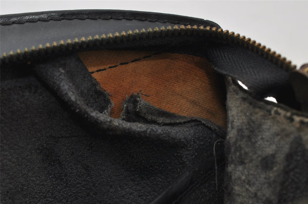 Authentic Louis Vuitton Epi Trousse Crete Clutch Bag Black LV Junk 2421J