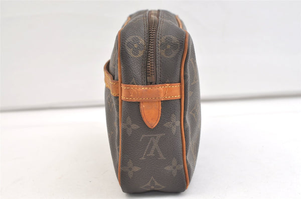 Authentic Louis Vuitton Monogram Compiegne 23 Clutch Hand Bag M51847 LV 2421K