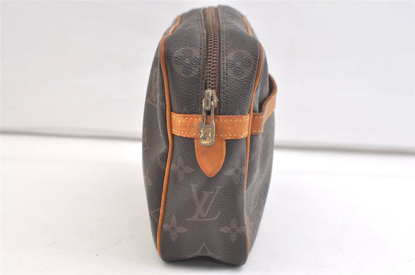 Authentic Louis Vuitton Monogram Compiegne 23 Clutch Hand Bag M51847 LV 2421K