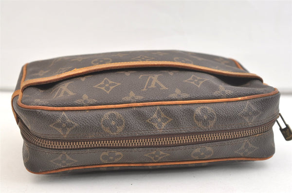 Authentic Louis Vuitton Monogram Compiegne 23 Clutch Hand Bag M51847 LV 2421K