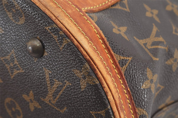 Authentic Louis Vuitton Monogram Bucket GM Shoulder Tote Bag M42236 Junk 2422K