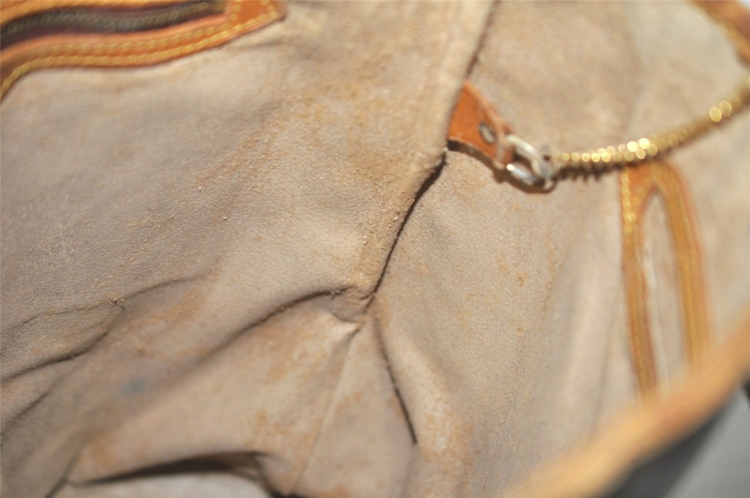 Authentic Louis Vuitton Monogram Bucket GM Shoulder Tote Bag M42236 Junk 2422K