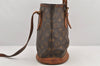 Authentic Louis Vuitton Monogram Bucket PM Shoulder Tote Bag M42238 Junk 2423K