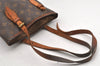 Authentic Louis Vuitton Monogram Bucket PM Shoulder Tote Bag M42238 Junk 2423K