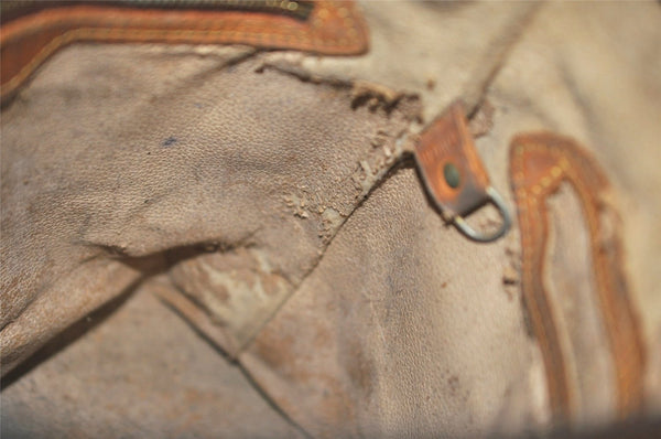 Authentic Louis Vuitton Monogram Bucket PM Shoulder Tote Bag M42238 Junk 2423K