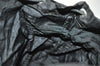 Authentic PRADA VELA Nylon Tessuto Leather Backpack B4650 Black 2424I