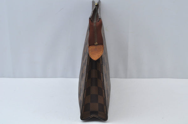 Auth Louis Vuitton Damier Poche Toilette 26 Cosmetic Pouch N47543 Junk 2424J
