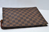 Auth Louis Vuitton Damier Poche Toilette 26 Cosmetic Pouch N47543 Junk 2424J