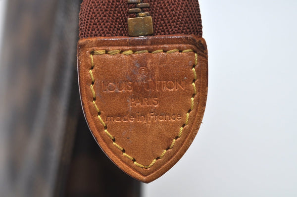 Auth Louis Vuitton Damier Poche Toilette 26 Cosmetic Pouch N47543 Junk 2424J