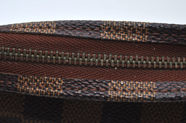 Auth Louis Vuitton Damier Poche Toilette 26 Cosmetic Pouch N47543 Junk 2424J
