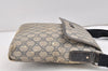 Authentic GUCCI Shoulder Cross Body Bag GG PVC Leather 223666 Navy Blue 2424K