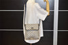 Authentic GUCCI Shoulder Cross Body Bag GG PVC Leather 223666 Navy Blue 2424K
