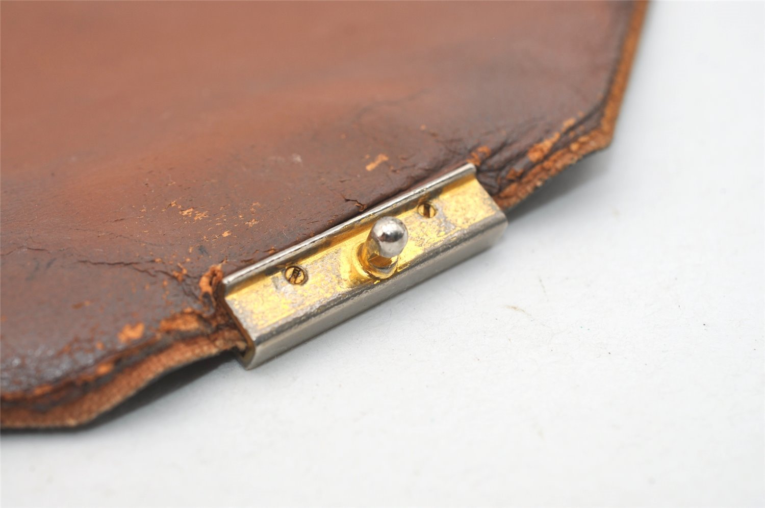 Authentic Louis Vuitton Monogram Poche Plate Documents Case M53522 LV 2425J