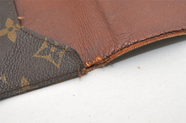 Authentic Louis Vuitton Monogram Poche Plate Documents Case M53522 LV 2425J