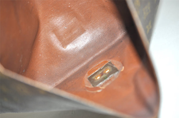 Authentic Louis Vuitton Monogram Poche Plate Documents Case M53522 LV 2425J